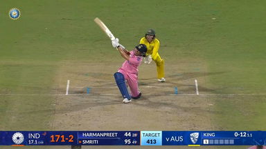 IND-W vs AUS-W 2025, 3rd ODI: Smriti Mandhana Six