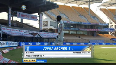 IND vs ENG 2021, 1st Test, Day 4: Jofra Archer Wicket