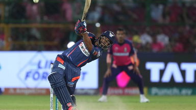 Nicholas Pooran's explosive knock of 64*(41)