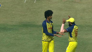 SMAT 2024, Tamil Nadu vs Tripura: Fall of Wickets