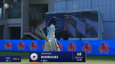 IND-W vs ENG-W 2023, 1st Test: Jemimah Rodrigues Wicket