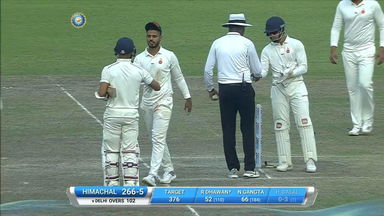 Ranji Trophy 2018-19: Delhi vs Himachal - Day 4 Highlights