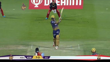 M39: KKR vs RCB – Tom Banton Six