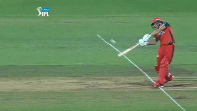 M19: RCB vs DD – AB de Villiers Six