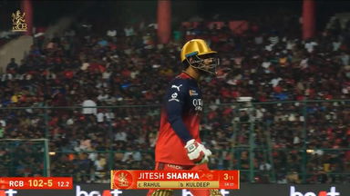 IPL 2025 M24: RCB vs DC - Jitesh Sharma Wicket