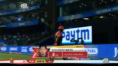 M31: MI vs RCB – Akshdeep Nath Wicket
