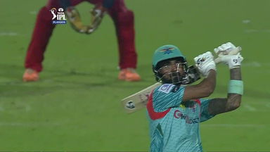 Eliminator: LSG vs RCB – KL Rahul Six