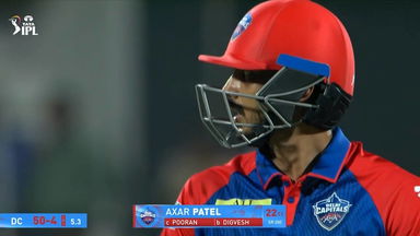IPL 2025 M04: DC vs LSG - Axar Patel Wicket