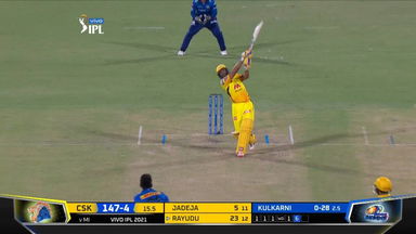 M27: MI vs CSK – Ambati Rayudu Six
