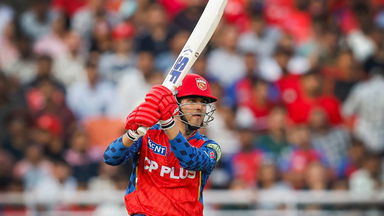 Priyansh Arya goes 6, 6, 4, 4 to reach his FIFTY