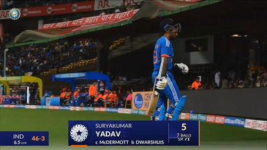 IND vs AUS 2023-24, 5TH T20I: Suryakumar Yadav Wicket