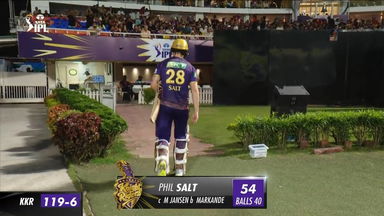 M03: KKR vs SRH – Phil Salt Wicket
