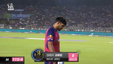 Eliminator: RR vs RCB – Dhruv Jurel Wicket