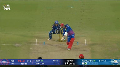IPL 2026 M08: DC vs MI -  Sameer Rizvi Six