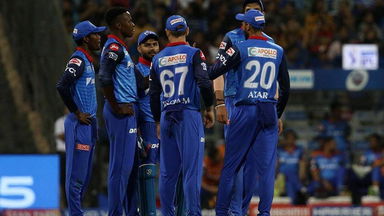 M03: MI vs DC – Fall of Wickets