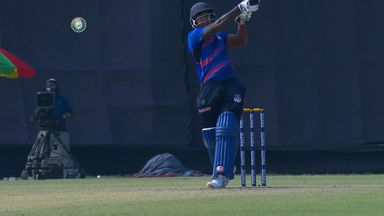 Aksh Deep Nath's solid 71 (104) vs Gujarat
