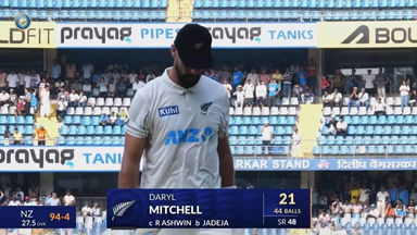 IND vs NZ 2024, 3rd Test: Daryl Mitchell Wicket