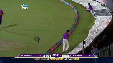M45: KKR vs RPS – Yusuf Pathan Six