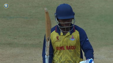 SMAT 2024, Saurashtra vs Tamil Nadu: Boopathi Vaishna Kumar M's fighting knock of 65(44)
