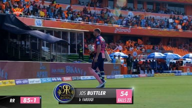 M04: SRH vs RR –  Jos Buttler Wicket