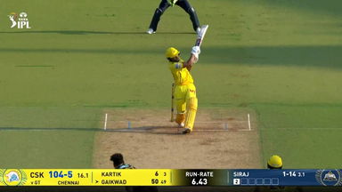 IPL 2026 M37: CSK vs GT - Ruturaj Gaikwad Six