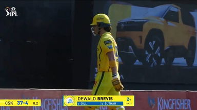 IPL 2026 M37: CSK vs GT - Dewald Brevis Wicket