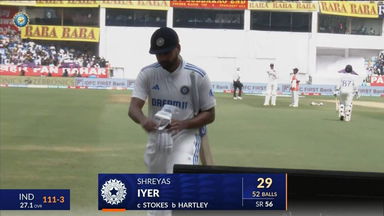 IND vs ENG 2024, 2ND Test: Shreyas Iyer Wicket