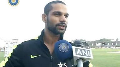 Shikhar Dhawan reflects on his side's perfect day in Galle