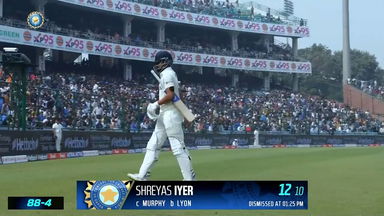 IND vs  AUS 2023, 2ND Test: Shreyas Iyer  Wicket