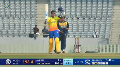 Vijay Hazare Trophy 2025 QF3, Maharashtra vs Punjab: Arshin Kulkarni's terrific ton on List A debut