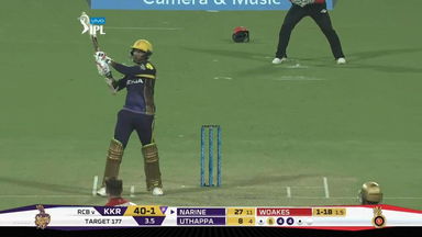 M03: KKR vs RCB – Sunil Narine Six