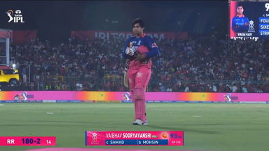 IPL 2026 M64: RR vs LSG - Vaibhav Sooryavanshi Wicket