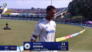 IND vs BAN 2024, 2ND Test: Yashasvi Jaiswal Wicket