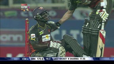 M10: CSK vs SRH –  Darren Sammy Six