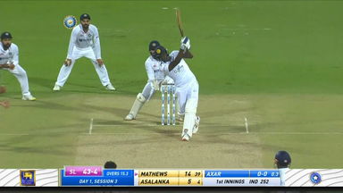 IND vs SL 2022, 2nd Test, Day 1: Angelo Mathews Six