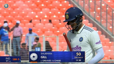 IND vs WI 2025, 1st Test: Shubman Gill Wicket