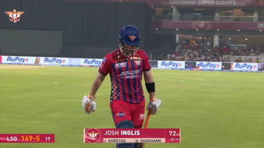 IPL 2026 M68: LSG vs PBKS - Josh Inglis Wicket