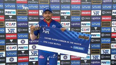 M56: RCB vs DC  – Safari Super Striker of the Match – Prithvi Shaw