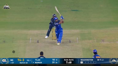 IPL 2026 M30: GT vs MI - Naman Dhir Six