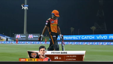 M52: RCB vs SRH – Priyam Garg Wicket