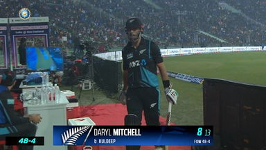 IND vs NZ 2023, 2ND T20I: Daryl Mitchell  Wicket