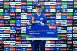 M33: MI vs CSK – Swiggy Instamart fastest Delivery of the Match  – Riley Meredith