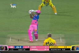 M47: RR vs CSK – Evin Lewis Six