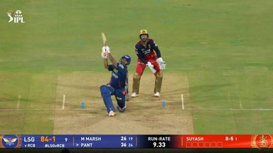 IPL 2025 M70: LSG vs RCB - Rishabh Pant Six