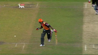 Smack! Shankar gets hit