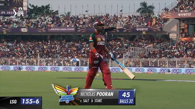 M28: KKR vs LSG – Nicholas Pooran Wicket