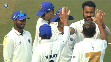 Ranji Trophy 2025-26, Uttar Pradesh vs Jharkhand: Uttar Pradesh 2nd Fall of Wickets
