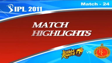 IPL 2011 Match 24 Highlights KKR vs RCB