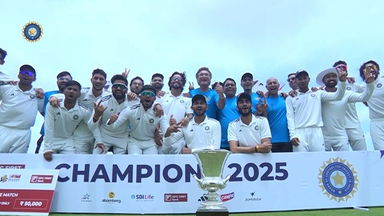 The joy of winning Duleep Trophy ft. Central Zone