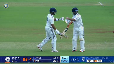 IND A vs SA A 2025, 2nd Test, Day 1: Match Highlights